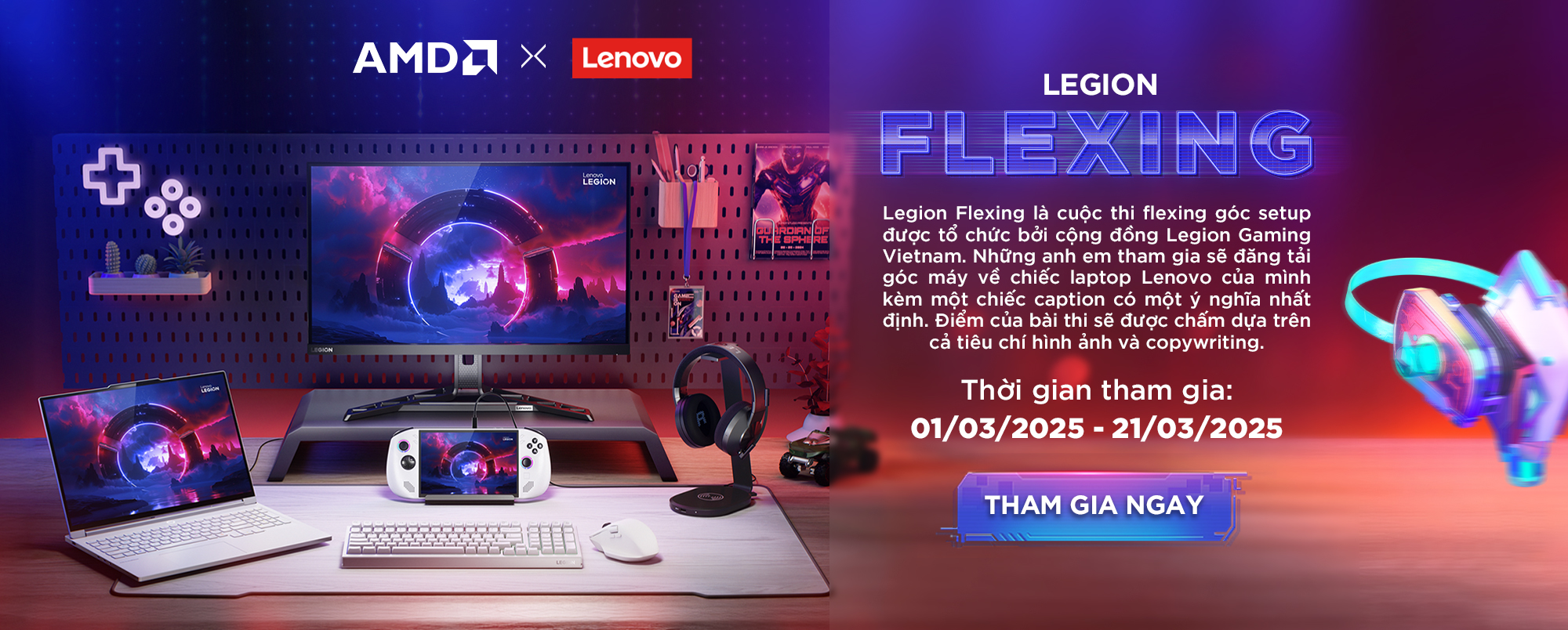 Legion Flexing